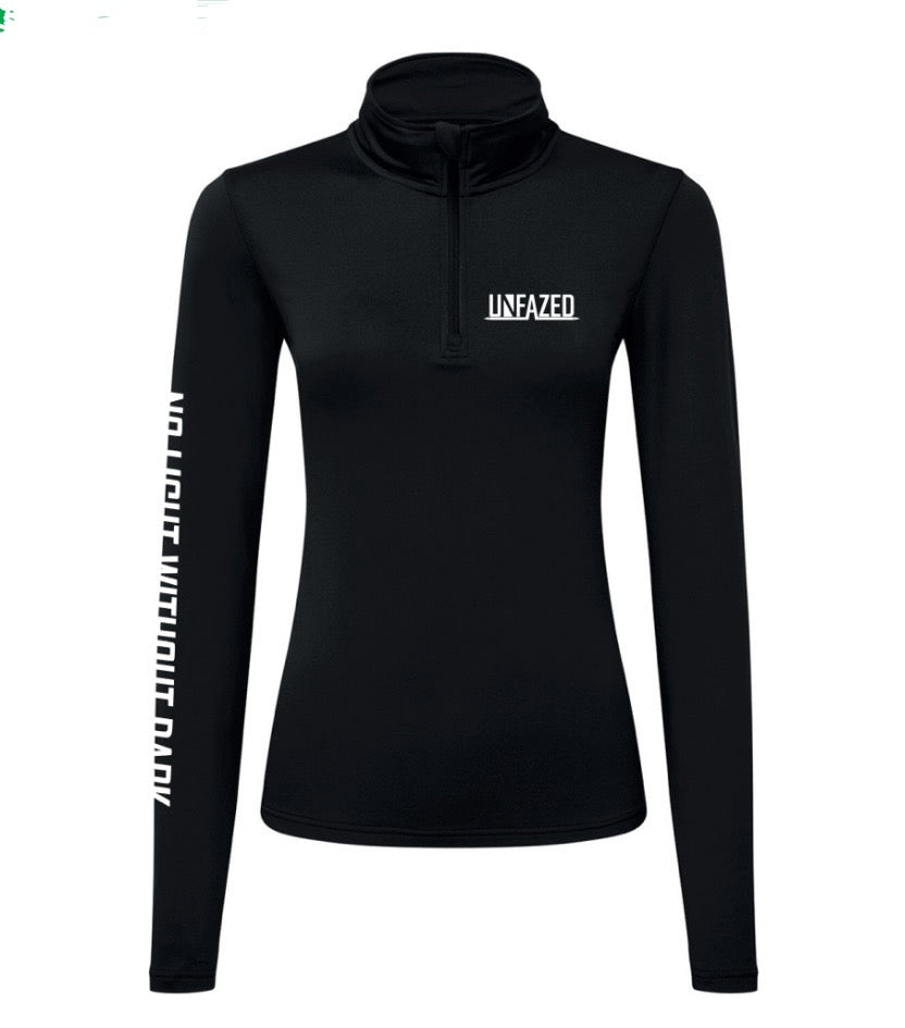 Women’s Half Zip Unfazed Sports Top