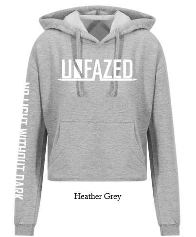 UNFAZED Cropped Hoodie