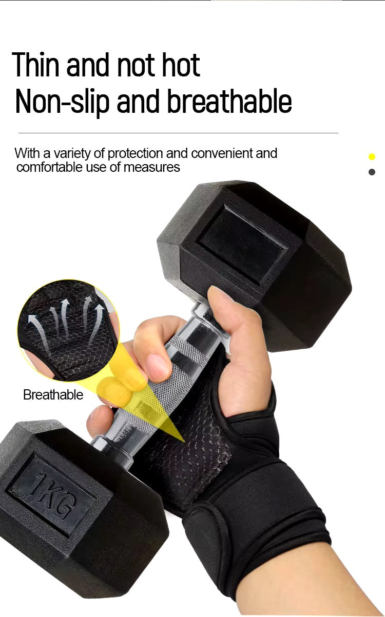 Weight training gloves