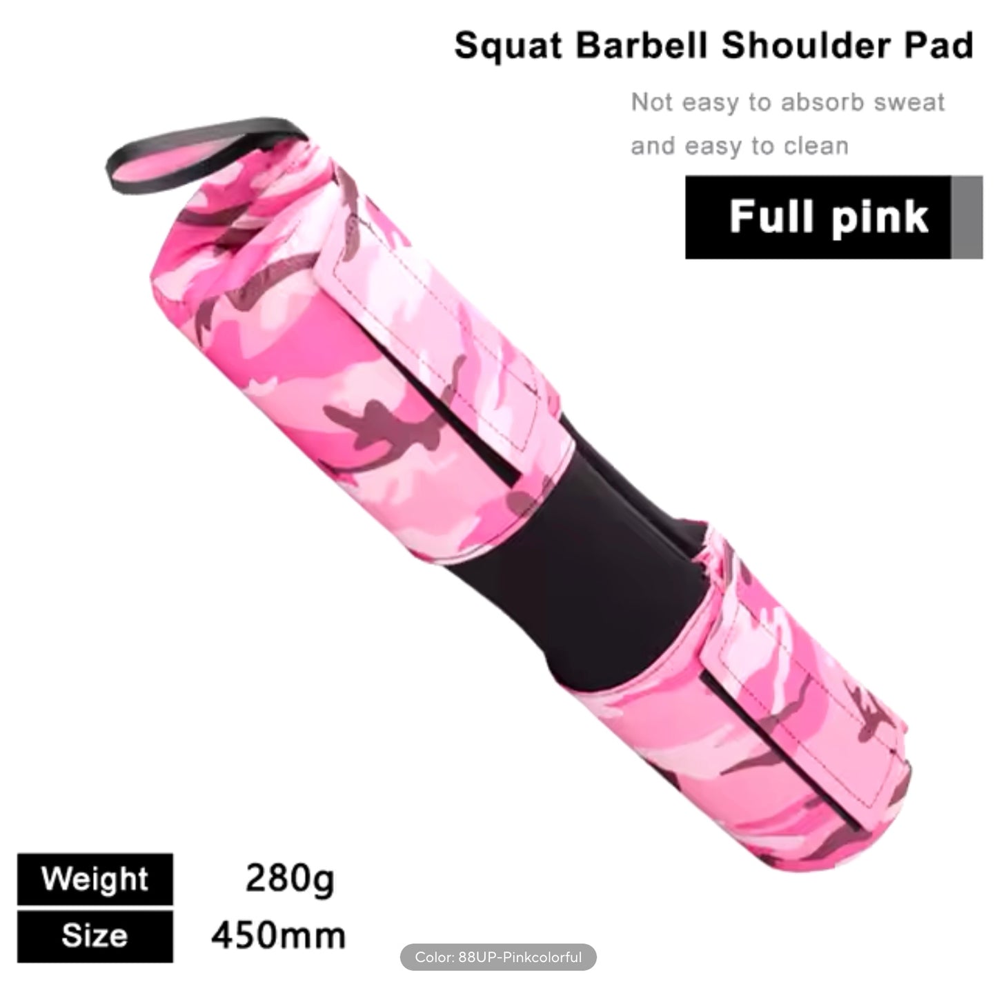 Barbell pad cover