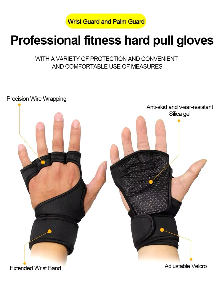 Weight training gloves