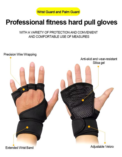 Weight training gloves