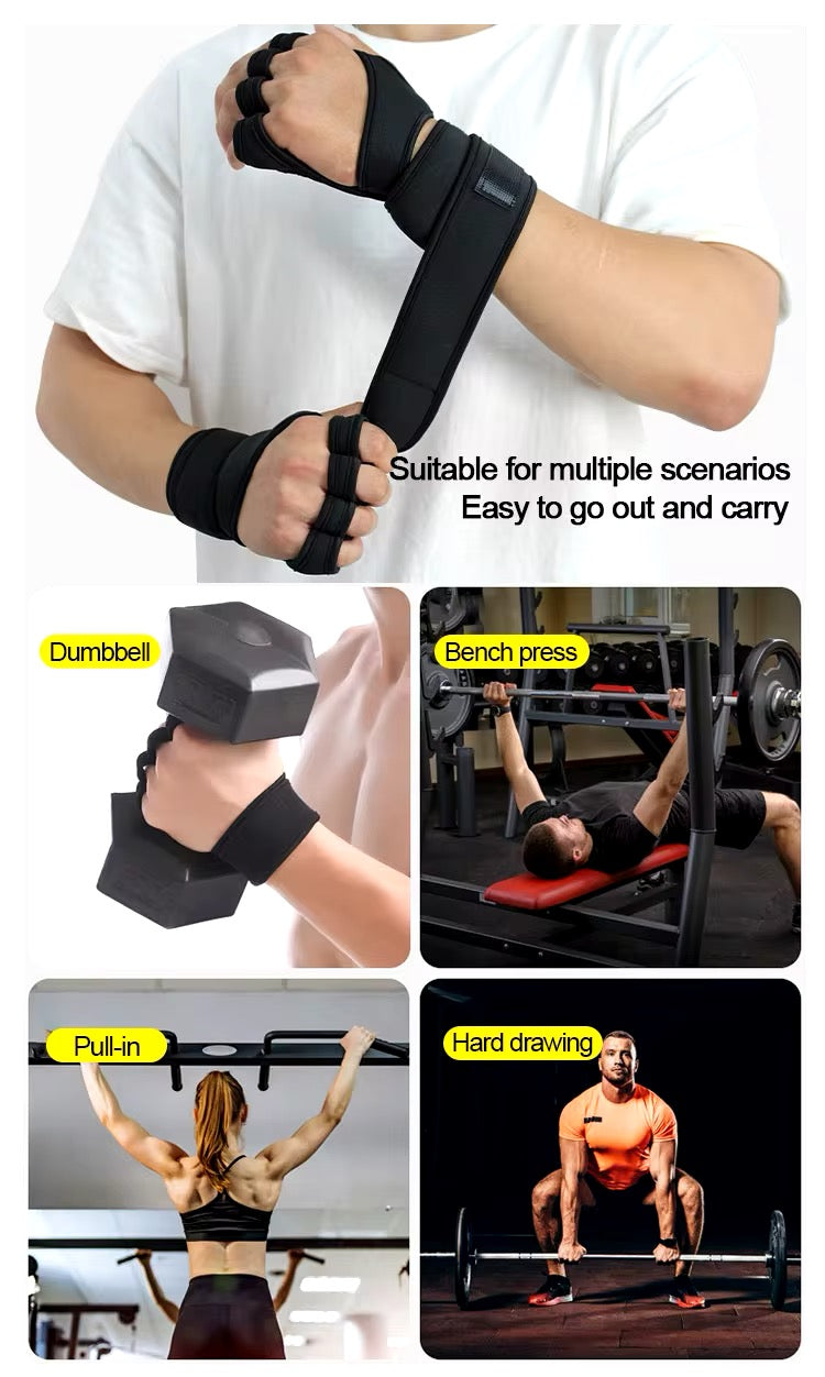 Weight training gloves