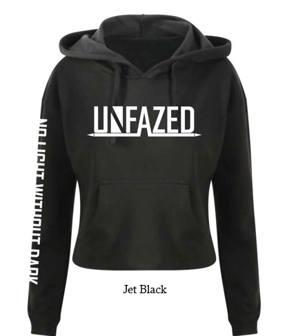 UNFAZED Cropped Hoodie