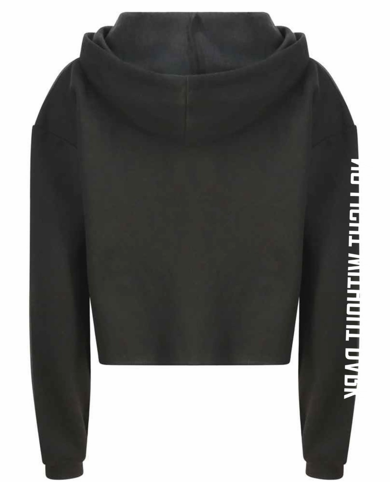 UNFAZED Cropped Hoodie